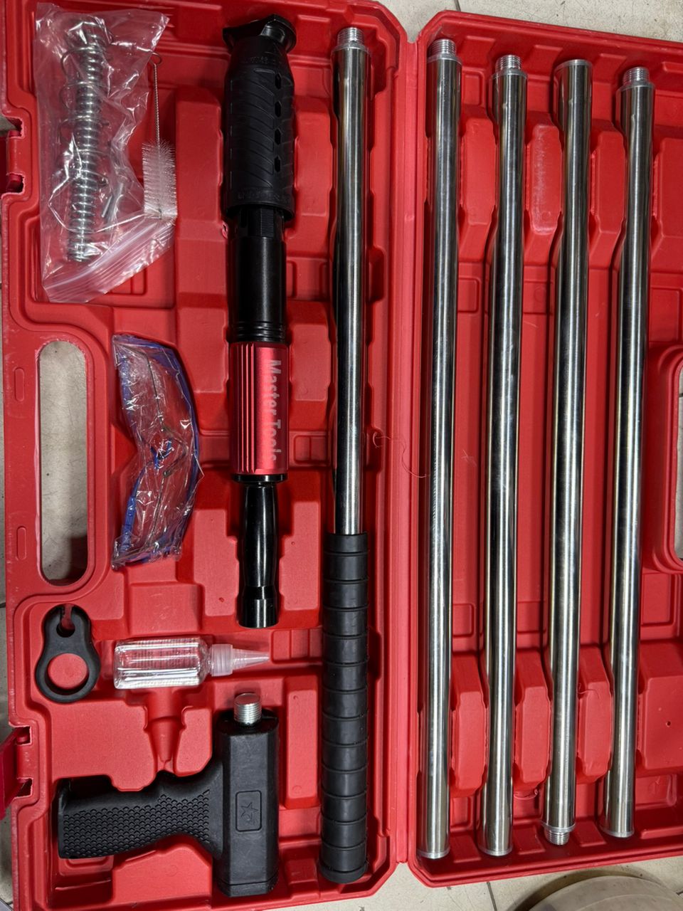 میخ کوب دستی فوق صنعتی مستر تولزmaster tools(تپانچه عصایی)