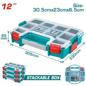 جعبه نظم دهنده جعبه ابزار تقسیم کننده کوچک tpbx1121 توتال