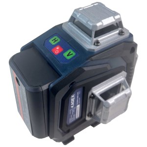 تراز لیزری 16 خط کف زن شارژی نور سبز k9244 kadex