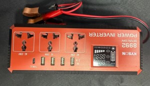 مبدل (کانورتر اینورتر) برق ۱۲ به ۲۲۰ ولت 500 وات کیسونkysun 8992